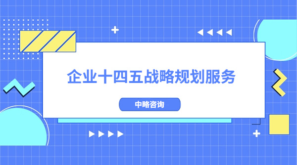 企业十四五战略规划服务