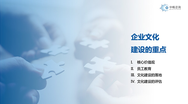 企业文化建设的重点